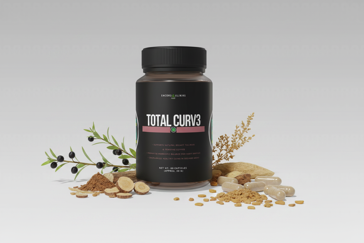 Total Curv3™ | Feminine Wellness & Daily Balance Capsules | 30-Day Supply