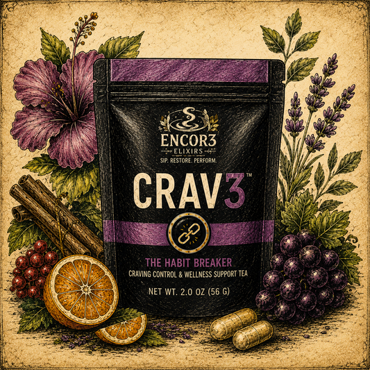 Crav3™ | Cravings & Metabolic Wellness Tea