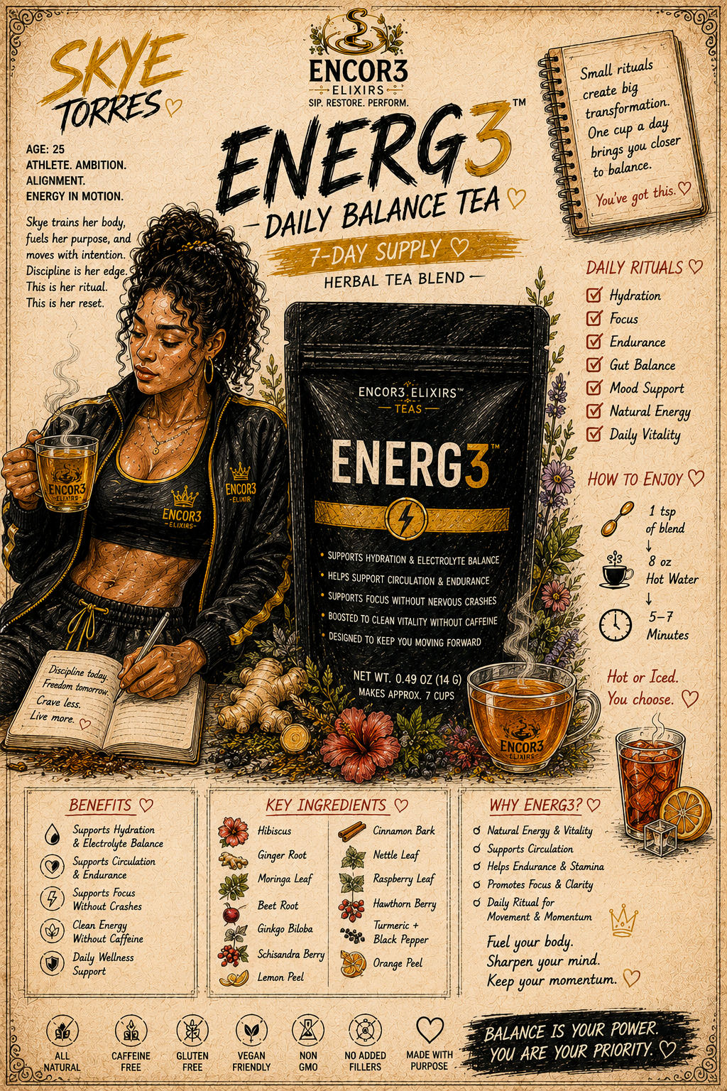 ENERG3™ | Vitality Blend | 7-Day Supply