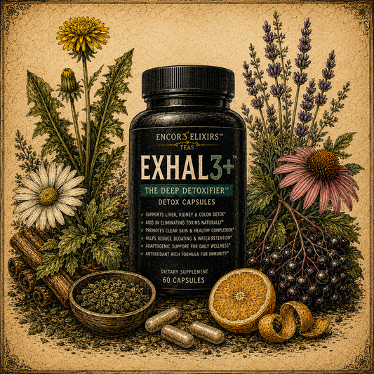 Exhal3+™ | Daily Calm & Nervous System Balance Capsules