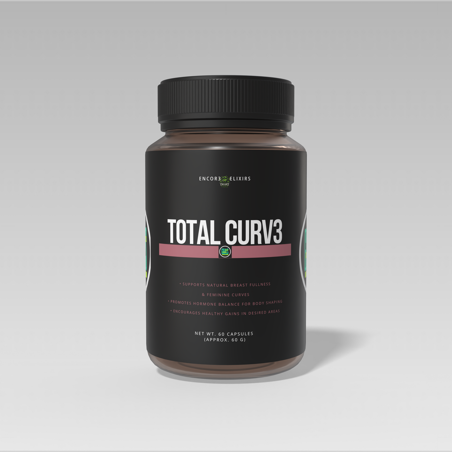 Total Curv3™ | Feminine Wellness & Daily Balance Capsules | 30-Day Supply