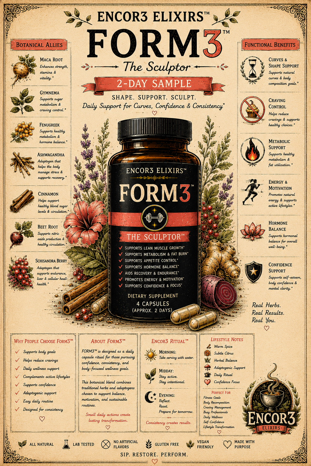 FORM3™ Capsules | Body Sculpting & Metabolic Wellness