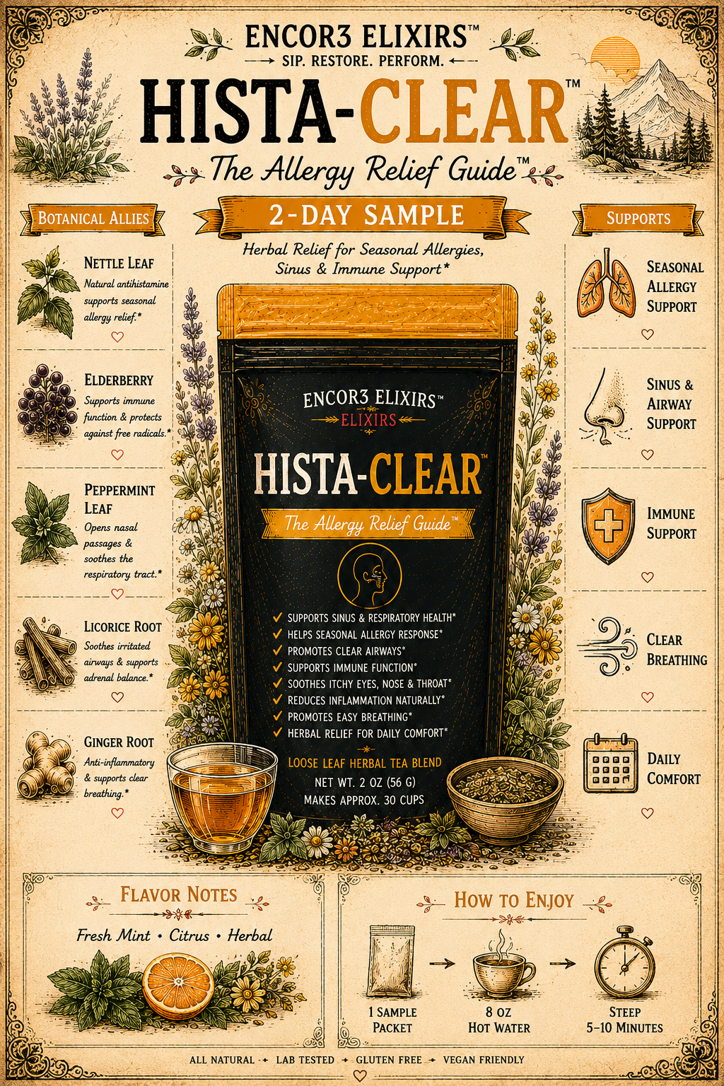 Hista-Clear™ | Seasonal Wellness Herbal Tea