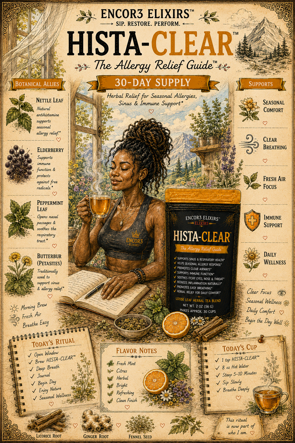 Hista-Clear™ | Seasonal Wellness Herbal Tea