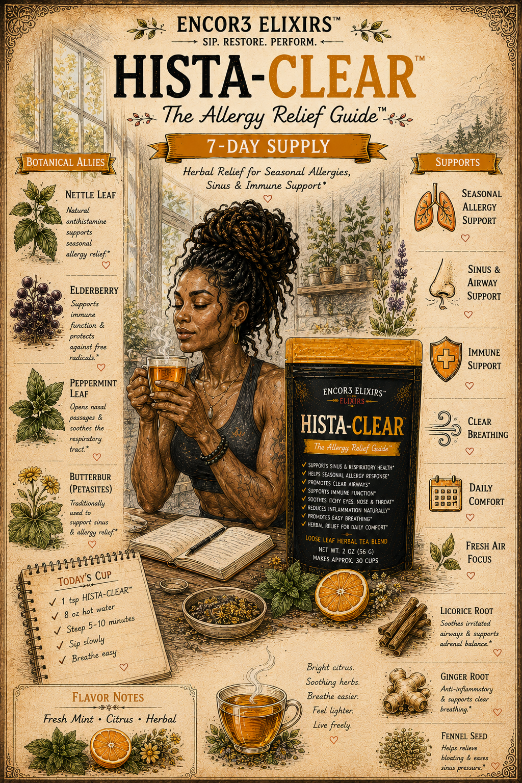 Hista-Clear™ | Seasonal Wellness Herbal Tea