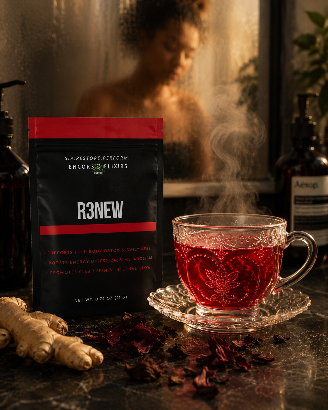 R3New™ | Daily Reset & Hydration Herbal Tea